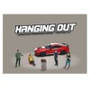 "Hanging Out" 6 piece Diecast Figure Set Limited Edition to 3600 pieces Worldwide 1/64 Scale Models by American Diorama - image 2 of 3