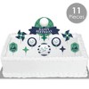 Big Dot of Happiness Par-Tee Time - Golf - Birthday Party Cake Decorating Kit - Happy Birthday Cake Topper Set - 11 Pieces - 2 of 4