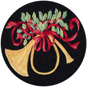 Vintage Posters VP321 Hand Hooked Indoor Rugs - Safavieh - 1 of 3