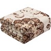 Washable Vintage Area Rug -Traditional Oriental Medallion Floral Design,Stain Resistant Indoor Print Carpet Kid & Pet Friendly - 4 of 4