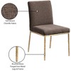 Meridian Furniture,Reeves Chenille Fabric Dining Chair, Set of 2 - 3 of 4