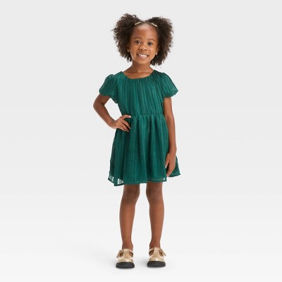 Toddler Girls' Casual Dress - Cat & Jack™ Green 5t : Target