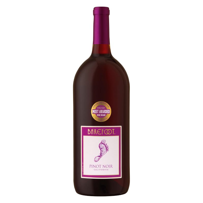 Barefoot Cellars Pinot Noir Red Wine - 1.5L Bottle, 1 of 5
