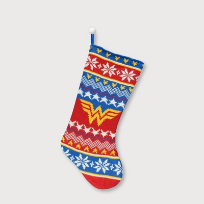 wonder woman christmas stocking