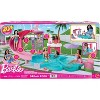 Barbie Dream Pool Playset with Slide & Bubbling Hot Tub, 20+ Accessories Including Pet, Floaties & More - 2 of 4