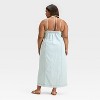 Women's Cami Denim Maxi Dress - Universal Thread™ Light Wash - 2 of 3