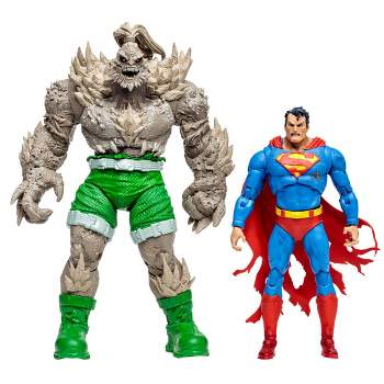 McFarlane Toys DC Comics Gold Label Collection Superman vs Doomsday Action Figure Set - 2pk