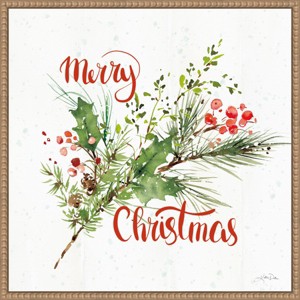 Amanti Art 22"x22" Celebrate the Season IV by Katrina Pete Framed Canvas Wall Art Print - 1 of 4