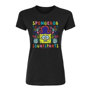 Women's - Spongebob Squarepants - Spongebob: The Search For Squarepants Underworld Fitted Graphic T-Shirt - 1 of 4