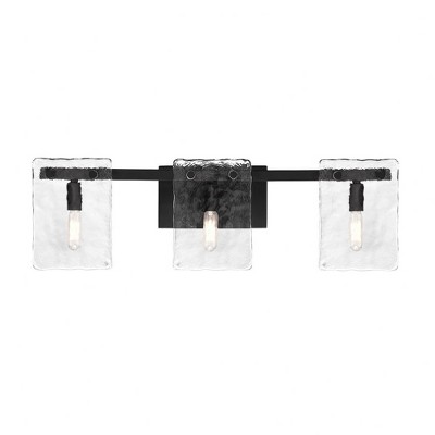 Savoy House Genry 3 - Light Vanity In Matte Black : Target