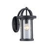 Chloe Lighting Angelo Transitional 1 Light Black Outdoor Wall Sconce 14" Height - 2 of 4
