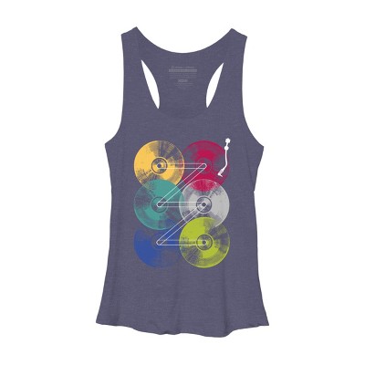 Women's Design By Humans Nonstop By clingcling Racerback Tank Top