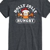 Men's - Garfield - Christmas Holly Jolly Hungry Short Sleeve Graphic T-Shirt - 2 of 4