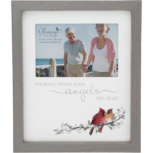 Pavilion Gift Company - Cardinals Appear - 8.5" x 10" Frame (Holds 6" x 4" Photo) - Single Image Frames - 1 of 4