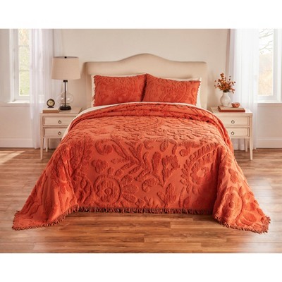 BrylaneHome The Paisley Chenille Bedspread