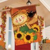 Happy Scarecrow Fall House Flag Sunflowers Pumpkins 28" x 40" Briarwood Lane - 4 of 4