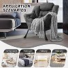 Acekool Modern Lounge Chair - Slim Profile Armchair for Small Spaces - 4 of 4