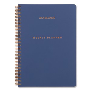 At-A-Glance Signature Lite Academic Weekly Monthly Planners 12-Month July 2025 to June 2026 Blue Cover 8 x 5 - 1 of 4