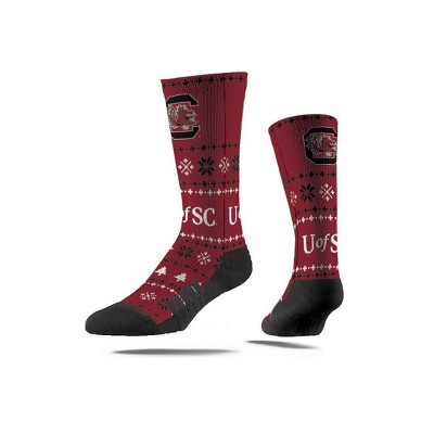 NCAA South Carolina Gamecocks Holiday Sweater Crew Socks