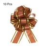 Unique Bargains Christmas Wedding Gift Wrapping Large Pull Bow 10 Pcs - 3 of 4