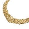 Guili 14K Yellow or Blue Gold-Plated Necklace featuring Blue Sapphire & Geometric Cluster, designed with intricate detailing for a chic finish. - 3 of 3