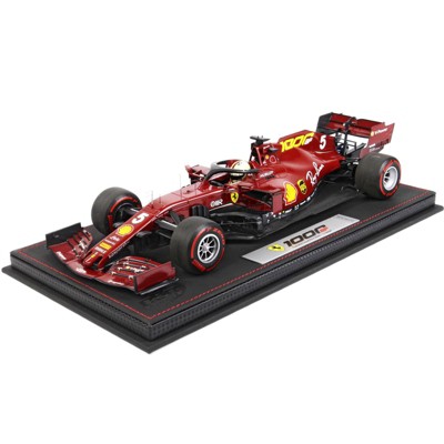 Ferrari SF1000 #5 Sebastian Vettel F1 Tuscan GP (2020) & DISPLAY CASE Limited Edition to 200 pcs 1/18 Diecast Model Car by BBR