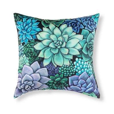 C&F Home 18" x 18" Succulent Indoor/Outdoor Throw Pillow