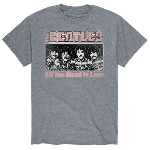 Men's - The Beatles - All You Need Is Love Short Sleeve Graphic T-Shirt - 1 of 4
