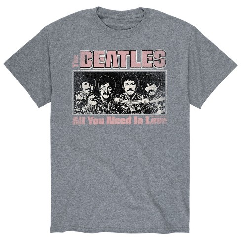 Men's - The Beatles - All You Need Is Love Short Sleeve Graphic T-Shirt - image 1 of 4