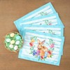 The Lakeside Collection Bunny & Wreath Placemats and Runner - Set of 4 Placemats - 3 of 3