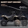 12V Kids ATV, Ride on Toy Car Bombardier Licensed BRP Can-am 4 Wheeler Quad Electric Vehicle, w/LED Lights - 3 of 4