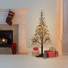 5ft Alpine Festive Golden Artificial Christmas Tree: UL Certified, Indoor/Outdoor, 360 LEDs - 2 of 4