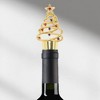Unique Bargains Christmas Tree Bottle Stopper Zinc Alloy PTR 4.33"x1.26"x0.79" 1 Pc - 2 of 3