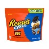 Reese's with OREO Milk Chocolate and White Crème Peanut Butter Cups Candy - 9oz - 2 of 4