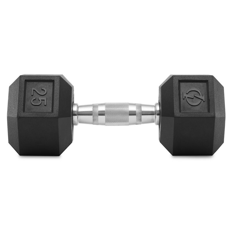 Philosophy Gym Rubber Coated Hex Dumbbell Hand Weights, 2 of 6