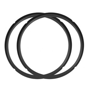 Unique Bargains Cooker Replacement Parts Silicone Sealing Rings for Pressure Pot 2 Pcs - 1 of 4