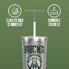 NBA Officially Licensed 25oz Stainless Steel Rhinestones Tumbler in Limited Edition Gift Box - 4 of 4