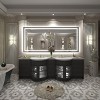 Apmir Super Bright Front & Back LED Lighted Anti-Fog Aluminum Alloy Framed Tempered Glass Bathroom/Vanity Mirror with ETL & 3-Year Warranty - 2 of 4