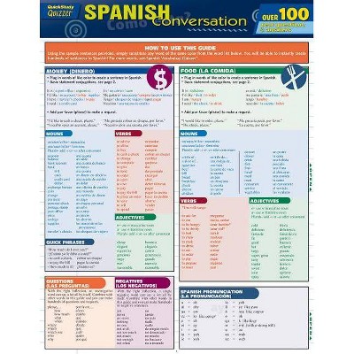 Spanish Conversation - (Quick Study: Quizzer) by  Liliane Arnet (Wall_chart)