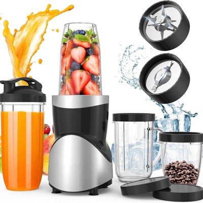 Teendow Personal Blender 1200W with 25,000 RPM, Personal Smoothie Maker & Grinder with 3 Cups for Shakes, Juices,Blending & Grinding