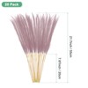Unique Bargains Dried Plants Artificial Durable Small Fluffy Pampas Grass for Home, Office, Party 20 Pcs 21.7 Inch - 3 of 4