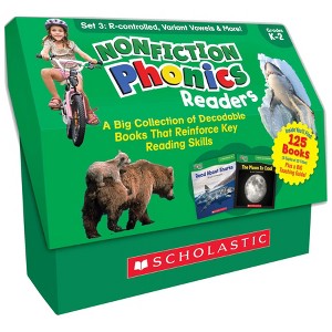 Scholastic Teaching Solutions Nonfiction Phonics Readers: R-controlled, Variant Vowels & More, Multiple-Copy Set, 125 Books - 1 of 4
