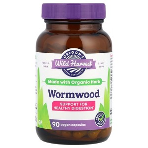 Oregon's Wild Harvest Wormwood, 780 mg, 90 Vegan Capsules (260 mg Per Capsule) - 1 of 2