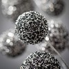 Sullivans Artificial 28.5" Glittered Ball Spray, Black - 2 of 2