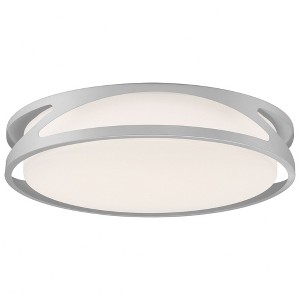 Access Lighting Lucia 1 - Light Flush Mount in  Satin - 1 of 2
