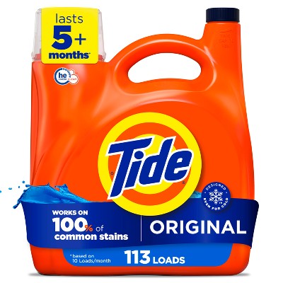 Tide Original HE Compatible Liquid Laundry Detergent Soap - 149 fl oz