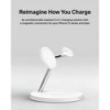 Belkin BoostCharge Pro 3-in-1 Wireless Charger with MagSafe 15W WIZ017TTWH - 2 of 4
