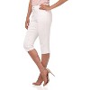 Rekucci Women's Secret Figure Pull-On Denim Capri Jeans with Snap Detail - 2 of 4