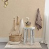 Tempaper & Co. 56 sq ft Faux Burlap Peel and Stick Wallpaper Beige - 2 of 4