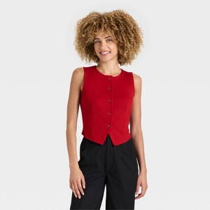 Women's Ponte Vest - A New Day™ - 1 of 4